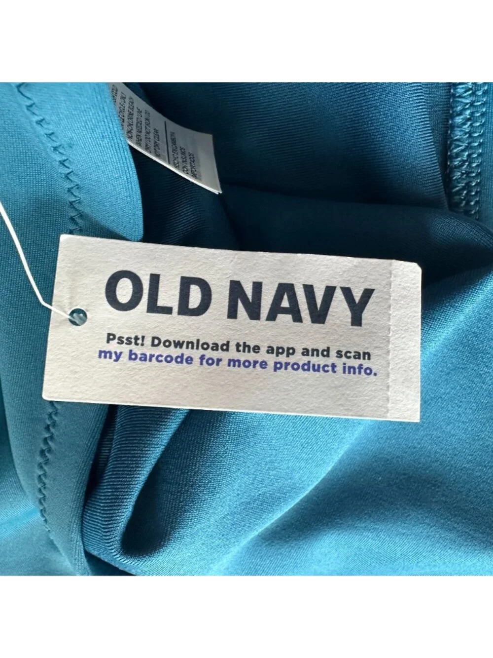NEW Old Navy Womens 2X Bikini Bottoms Medium Coverage North Sea Teal Blue Swim